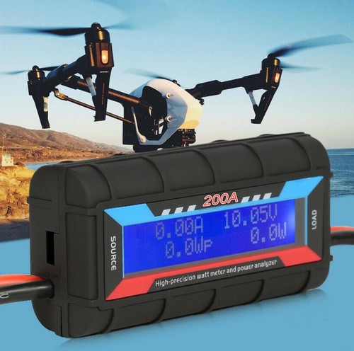 200a digital lcd amp watt - amp,