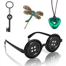 Coraline Button Eyes Glasses