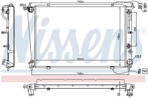 Radiator engine cooling for - engine,