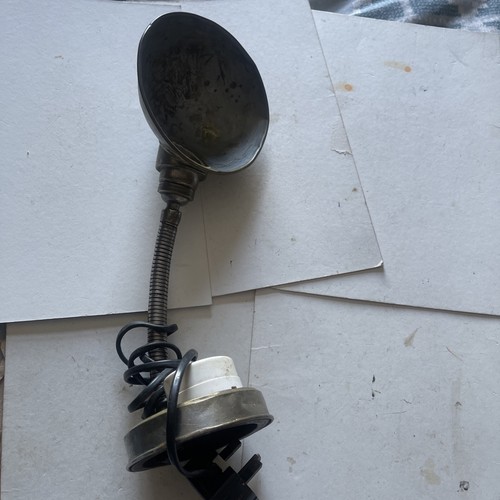 Antique gooseneck desk lamp - antique,