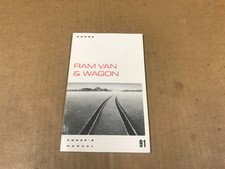 Vintage 1991 Dodge Ram Van &