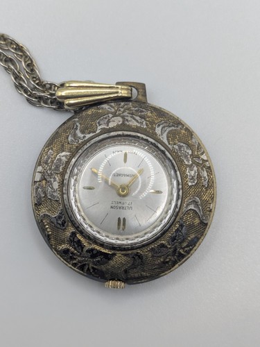 Vintage ultrason pendant watch - pendant,