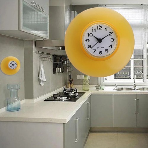Waterproof wall clock round - waterproof,