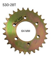 SPR42 REAR SPROCKET 28T 530