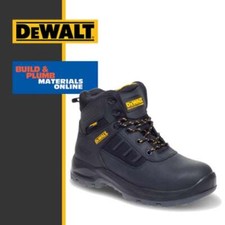 DeWalt DOUGLAS Waterproof Safety Boots Steel Toe Black Work SRC S3