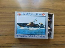 Royal Life Boat Institution Matchbox c1980 #28 Medina Class 40' Semi Rigid 