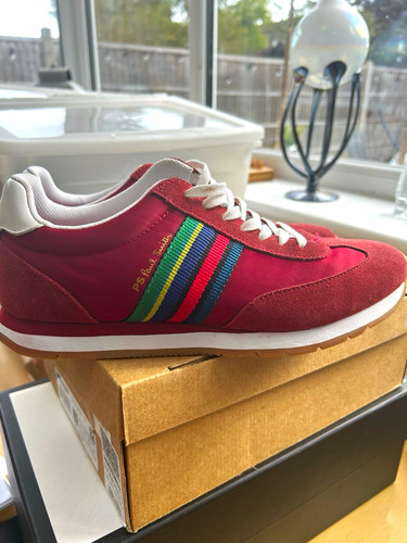 Paul smith men - red, suede