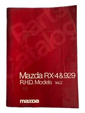 Mazda RX-4 RX4 929 Parts Catalogue Illustrated Mazda Original Printed 1975