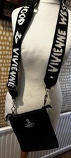 Vivienne  Westwood Logo Vegan Tape Square Crossbody Bag Unisex VGC