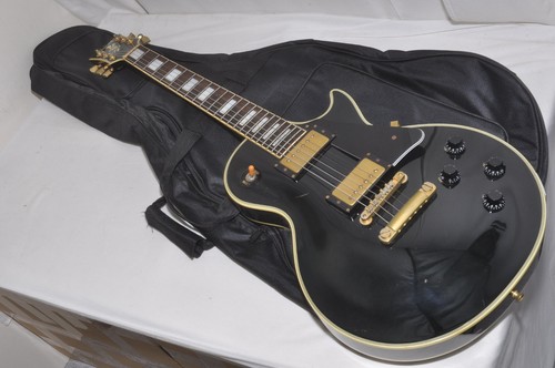 Burny les paul black electric - paul,