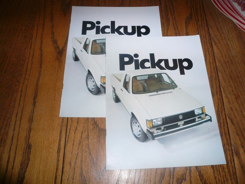1982 volkswagen pickup - vw,