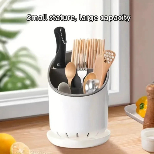 Plastic cutlery drainer holder - cutlery,