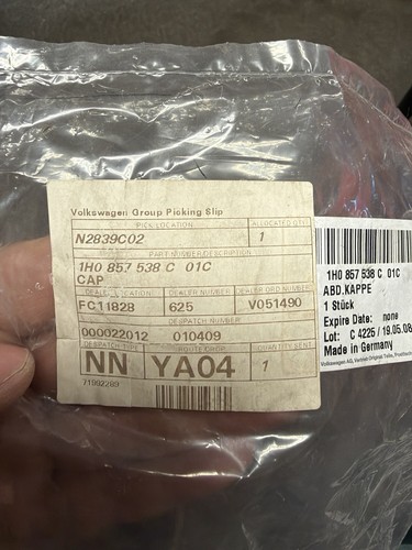 Genuine golf mk3 right - genuine, vw