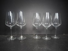 5 x Large Wine Glasses  2 x Dartington & 3 x Vivo