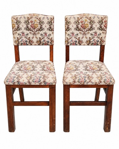 Pair vintage childrens wooden - childrens,