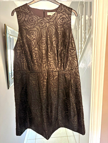 Black faux leather - m&s,