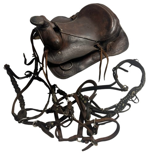 Vintage western leather - vintage, pony