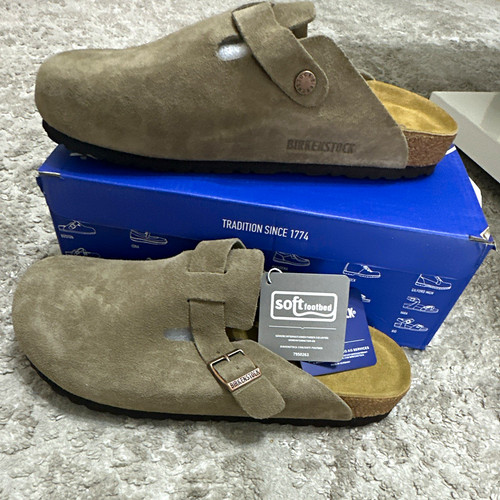 Birkenstock boston taupe - birkenstock,