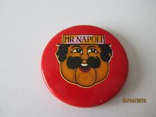 MR NAPOLI - Lyon's Maid Ice Cream Tin Pin Badge 1970s