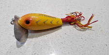 Rare Vintage Fishing Lure - Arbogast Jitterbug Weedless