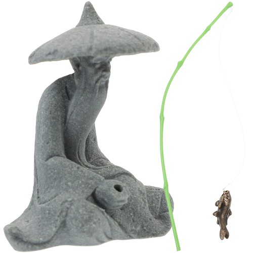 Japanese fisherman statue - fisherman,
