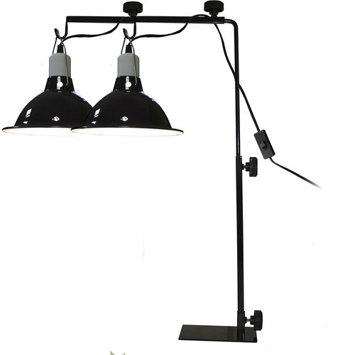 Komodo double light stand - stand, bulb
