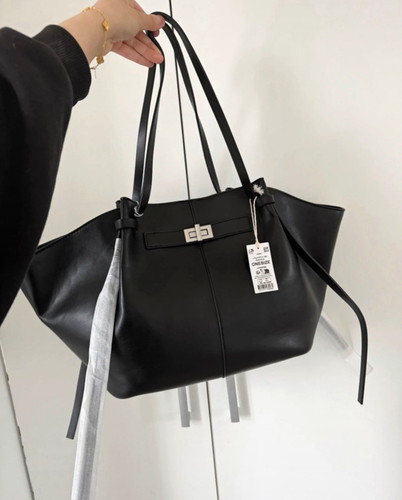 Gina tricot black faux - gina, leather