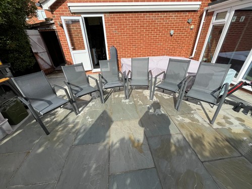 Garden chairs metal