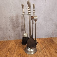 Vintage Style Brushed Steel