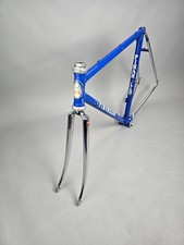 Frame set Pinarello Treviso blue 1985 Campagnolo frame retro Columbus SL 52 cm