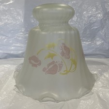 White Opaline Glass Bell Lamp