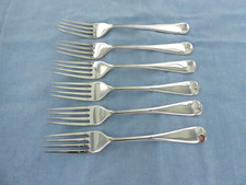 AN ANTIQUE SET OF 6 STERLING