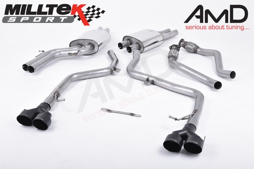 Milltek audi cat back - audi,
