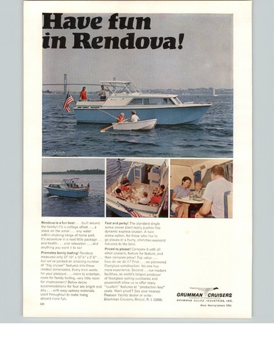 1966 paper grumman cruisers - grumman,