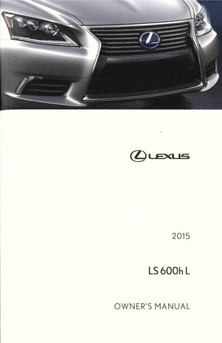 2015 lexus 600h - ls,