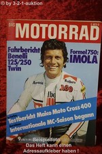 The Motorcycle 9/74 Benelli