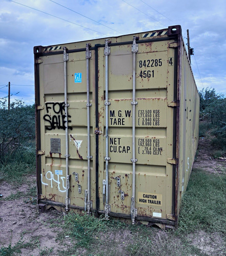 Used high cube steel - 40, ft