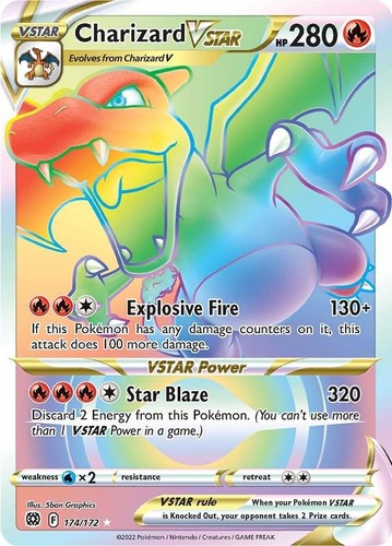 Pokémon tcg charizard vtsar - pokémon,