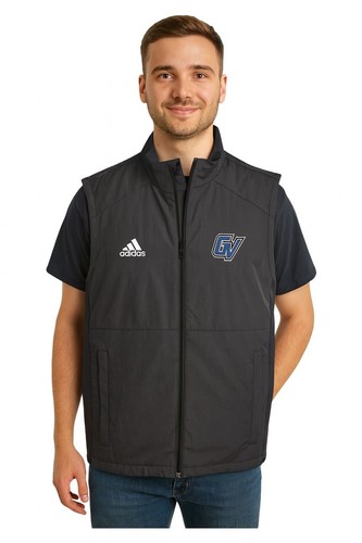 Adidas mens gilet large black - mens,