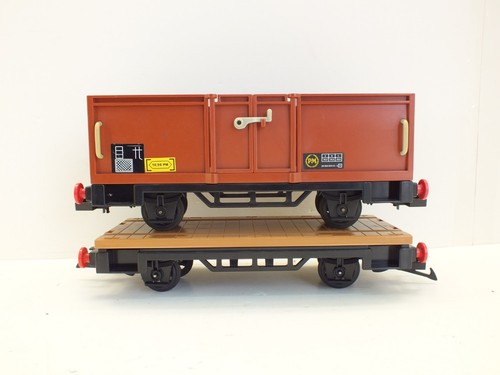1980s playmobil wagons - 1980s, x2