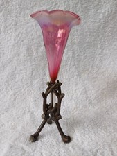 Antique cranberry vaseline - &,