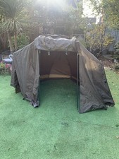 JRC Stealth Brolly Style Bivvy, with Overwrap and Storm Poles.