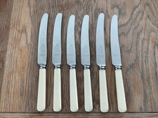 Set 6 Faux Bone Handled Table