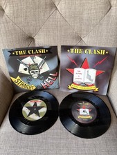 THE CLASH - Straight To Hell & Know Your Rights 1982 UK ORIG 2 x 7”s