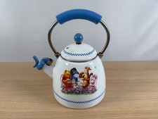 Winnie The Pooh Simply Pooh Enamel Whistling Kettle "Simply Pooh" 11" Tall