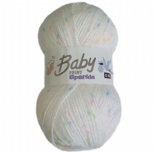 Woolcraft baby print - print, sparkle