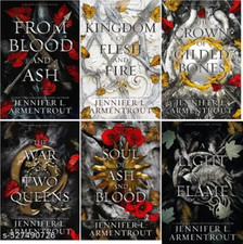 Blood and Ash Series: 6 Book Collection by Jennifer L. Armentrout Free Ship