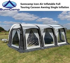 Sunncamp Icon Air Inflatable Full Touring Caravan Awning Size 16 - 1025-150