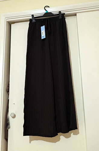 Blue vanilla black crinkle - black,