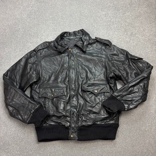 Leather flying jacket adult - leather,